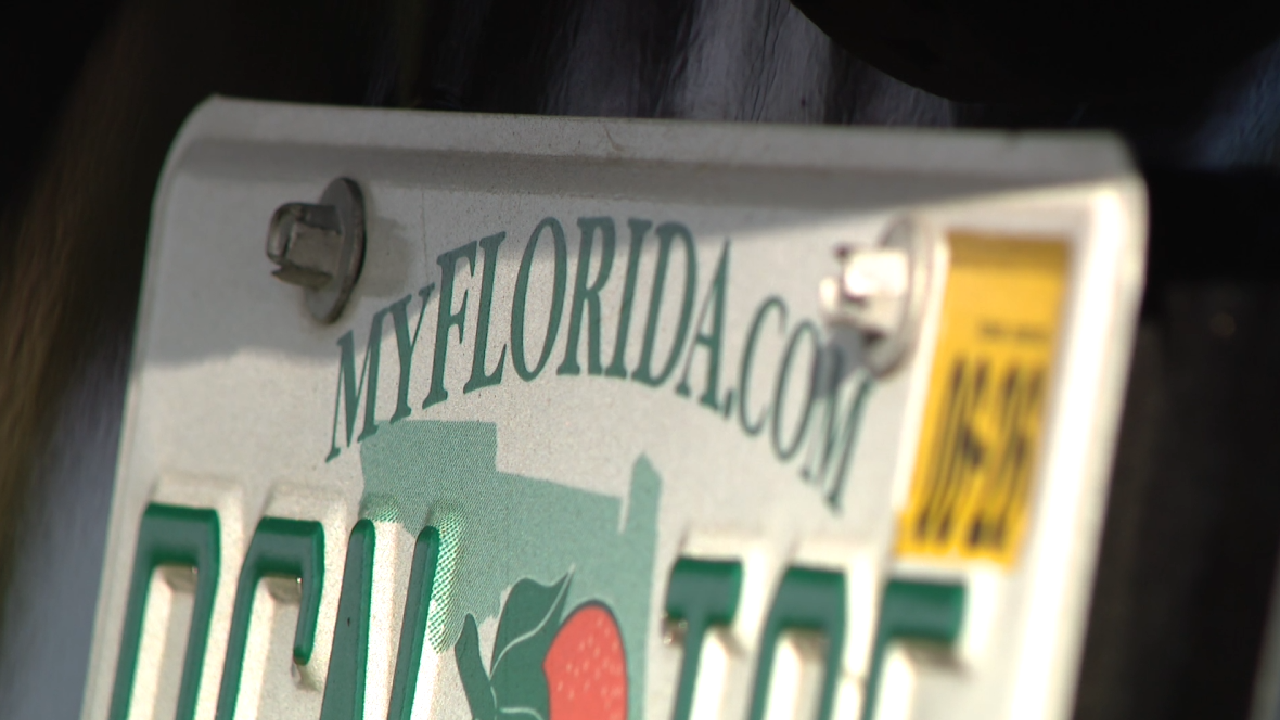 New Florida license plate law: What's OK and not OK?