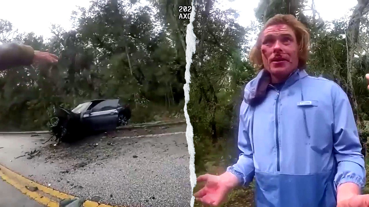 Florida man claims he 'teleported' into stolen BMW after 100 mph crash