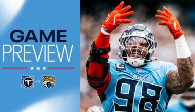 Titans Visit Jacksonville In Season Finale