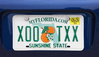 Florida lawmakers propose eliminating license plate renewal stickers to cut costs