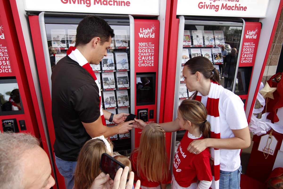 Giving Machine offers innovative twist on charity giving – 83 Degrees Media