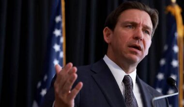 (File photo of Florida's Gov. Ron DeSantis)