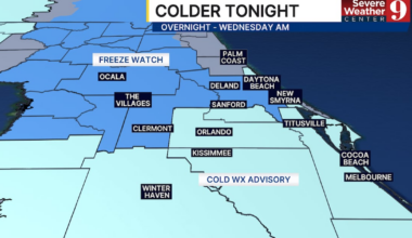 Cold weather advisories issued as temperatures tumble in Central Florida – WFTV