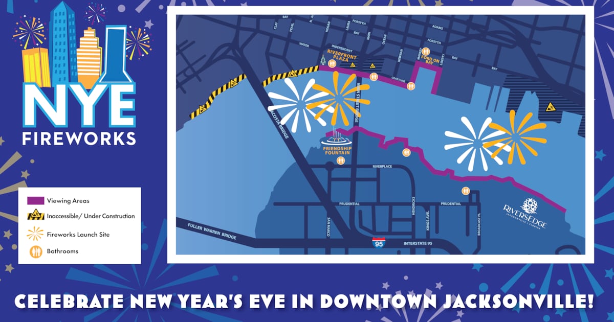 Fireworks set to light up downtown Jacksonville on New Year’s Eve – Action News Jax