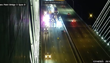 All northbound lanes on Dames Point Bridge closed due to crash with injuries – Action News Jax