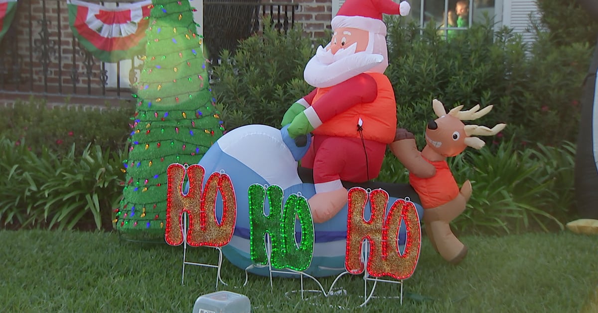 Jacksonville man steals inflatable Christmas decorations from Riverside business – Action News Jax