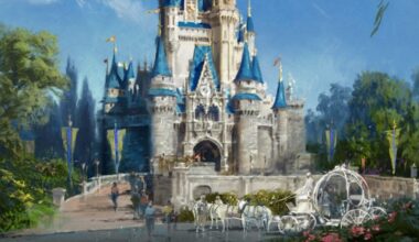 Disney’s iconic castle gets a sparkling new look