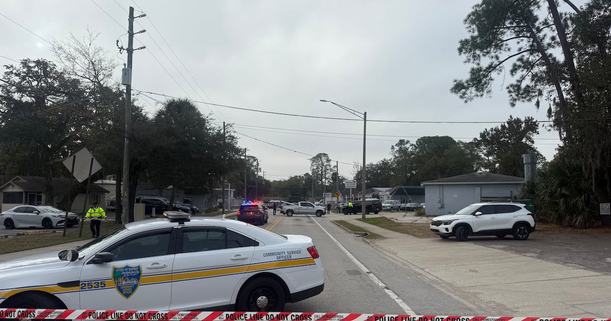 Man dies after crashing into back of dump truck in Jacksonville’s Englewood neighborhood – Action News Jax