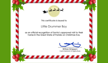 Santa cleared to enter Florida, kids can get custom certificate from Commissioner of Agriculture – Action News Jax