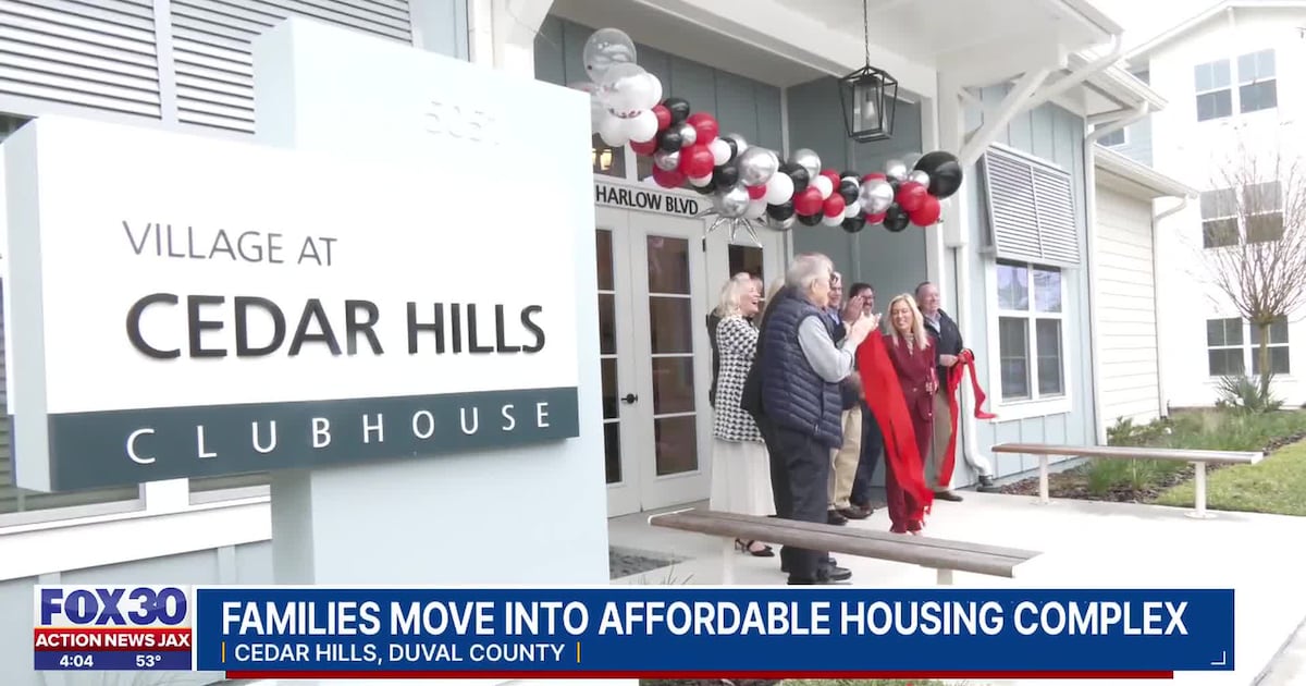 Nearly 100 families move into affordable homes on Jacksonville’s Westside – Action News Jax