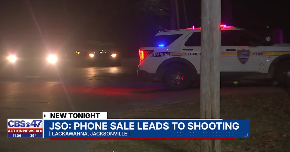 Phone sale leads to shooting in Jacksonville’s Lackawanna neighborhood – Action News Jax