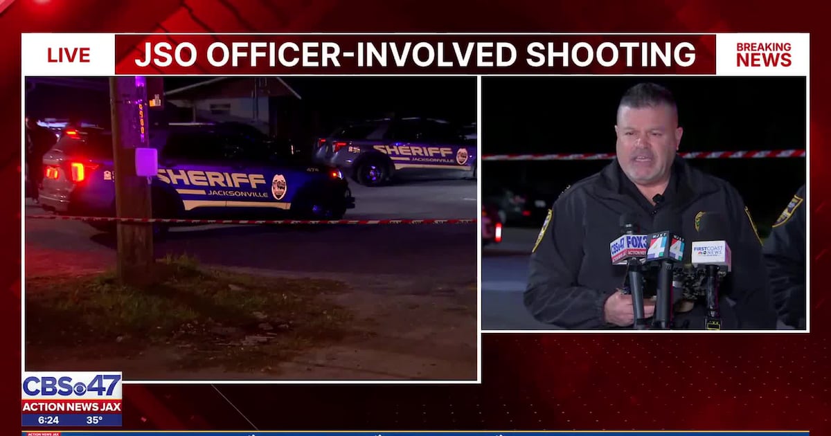 Man threatening mother, officers with knife shot by Jacksonville police during domestic call – Action News Jax