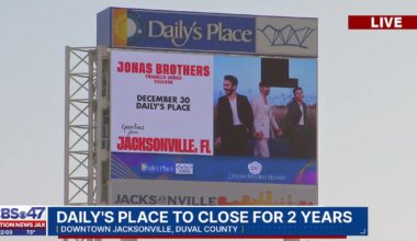 People react to Daily’s Place closing for two years  – Action News Jax