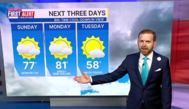 Mild temperatures crash down just in time for the New Year – Action News Jax