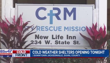 City Rescue Mission extends overnight shelter services amid cold weather – Action News Jax