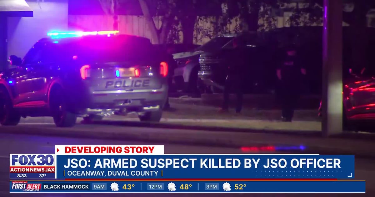 Man killed by Jacksonville police during Oceanway traffic stop identified – Action News Jax