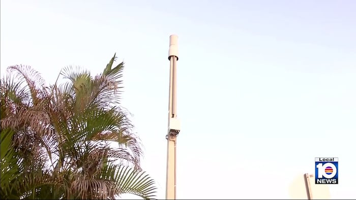 Hollywood family forced indoors after 27-foot 5G pole rises outside bedroom windows