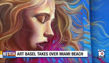 Art Basel kicks off for Miami Art Week with spectacular installations, parties