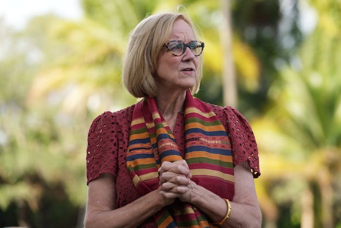 Miami Mayor-elect Eileen Higgins holds news conference after historic victory