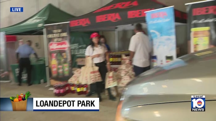 CAMACOL kicks off annual holiday giveaway event at loanDepot Park