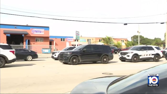 Barricaded subject surrenders following SWAT response, road closure in Hialeah