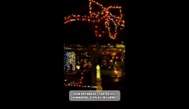 A look back at the Drybread family house in Hollywood at Christmastime