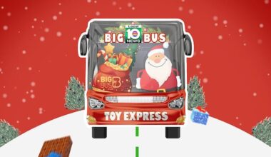 Christmas elves prepare Big Bus Toy Express ahead of 4 stops in Miami-Dade, 5 in Broward