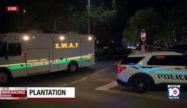 Police, SWAT officers respond to armed barricaded subject inside Plantation hotel