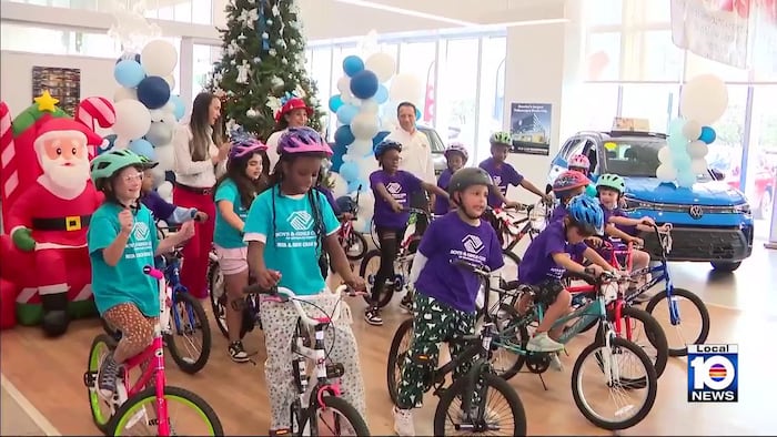 Rick Case Bikes for Kids holds holiday giveaway in Davie
