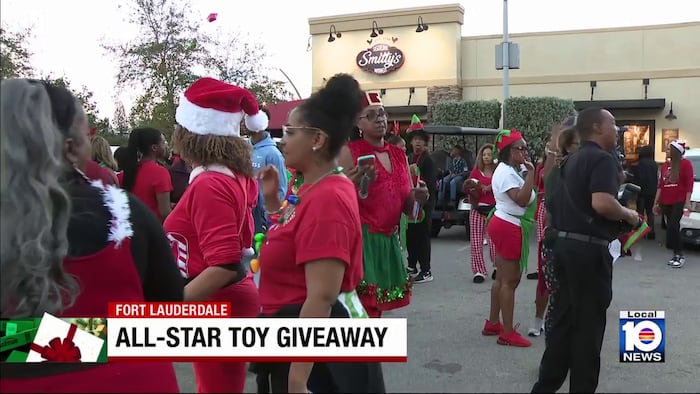 All-Star Toy giveaway brings holiday joy to Fort Lauderdale families