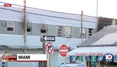 Crews respond to Little Havana building fire