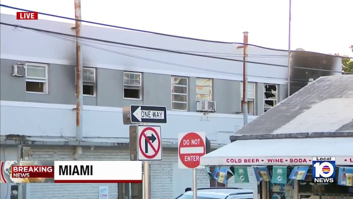 Crews respond to Little Havana building fire