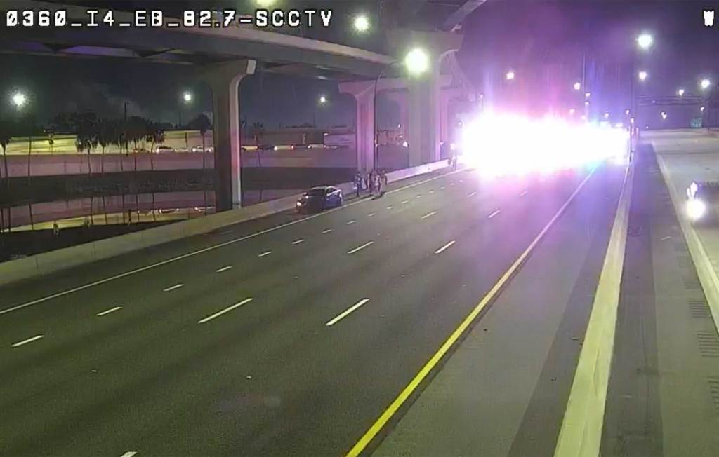 Crash shuts down I-4 eastbound in downtown Orlando – Orlando Sentinel