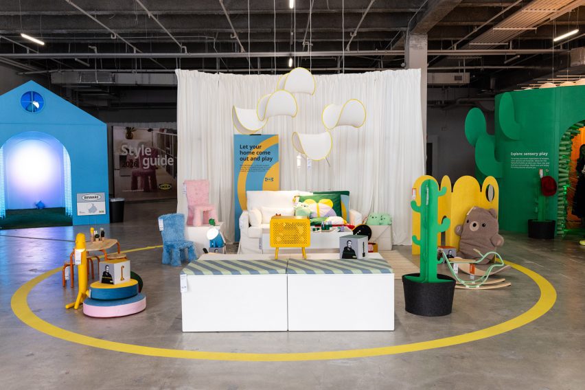 IKEA miami art week installation
