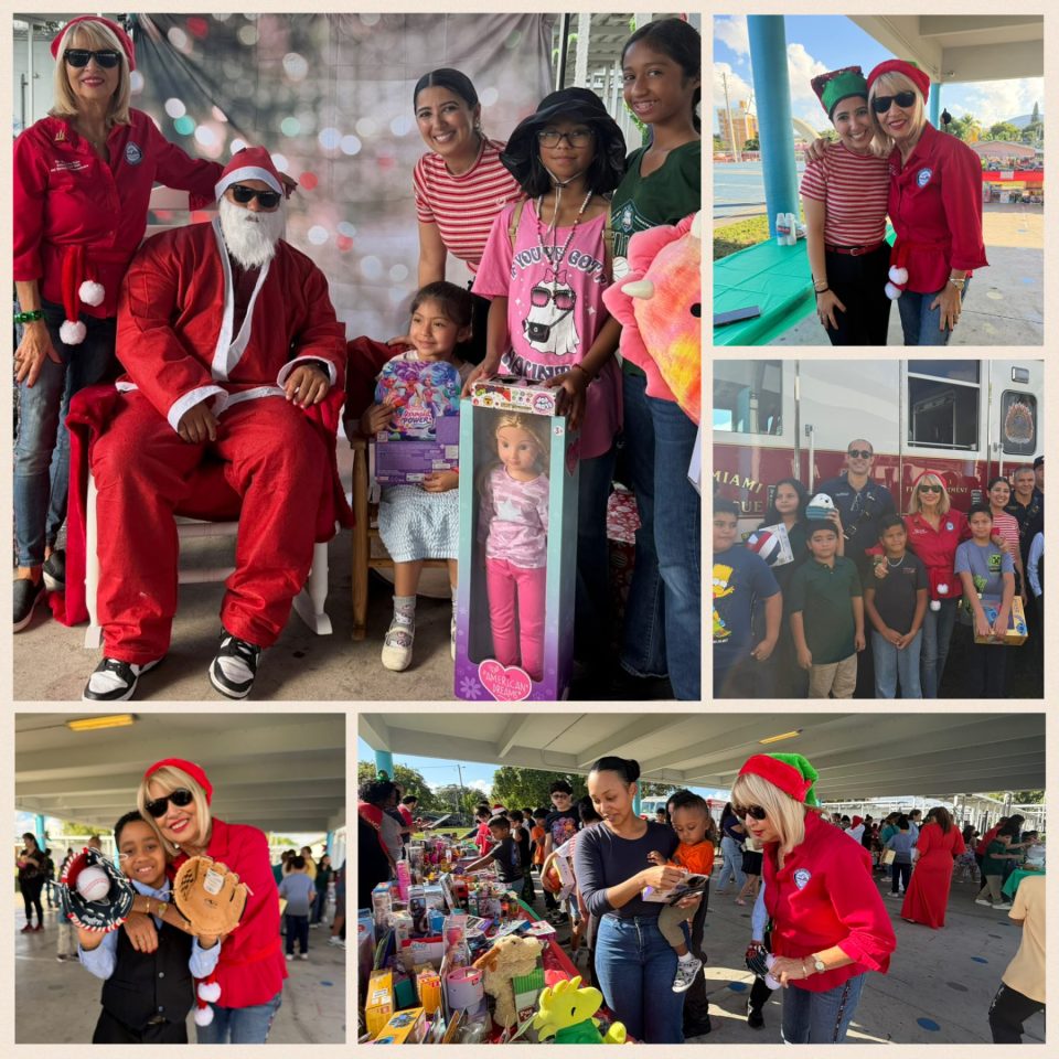 THE HONORABLE SCHOOL BOARD CHAIR AND DISTRICT 6 REPRESENTATIVE, MS. MARI TERE ROJAS, HOSTED HER ANNUAL DISTRICT 6 HOLIDAY TOY GIVEAWAY EVENT ON SATURDAY, DECEMBER 6, 2025, AT CITRUS GROVE K-8 CENTER