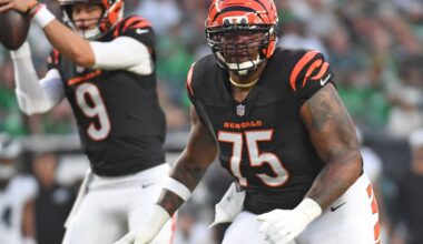 Orlando Brown Jr. is playing at a high level for the Cincinnati Bengals