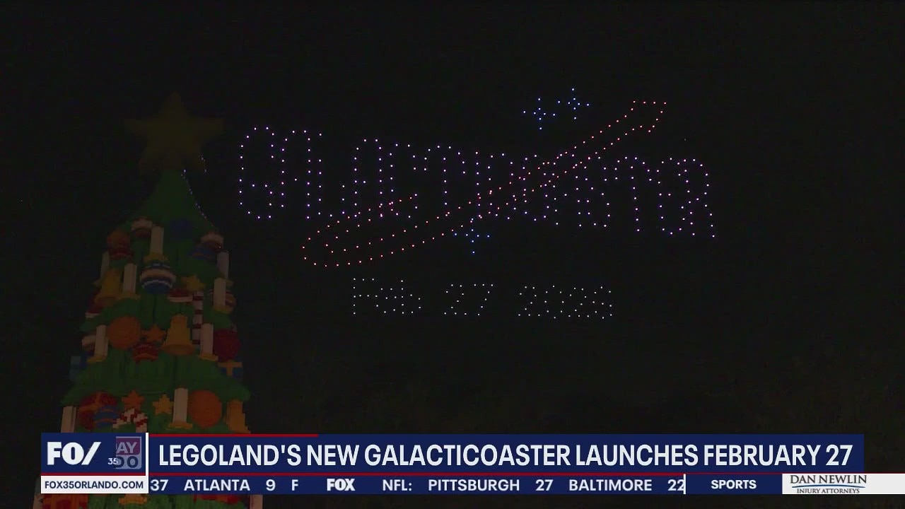 Legoland Florida announces opening date for Galacticoaster