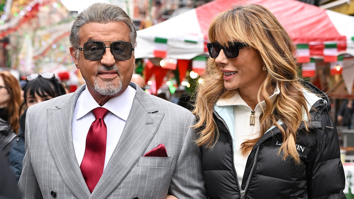 Sylvester and Jennifer Stallone