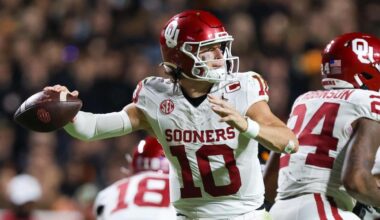 College Football Playoff betting line movement, including Alabama at Oklahoma