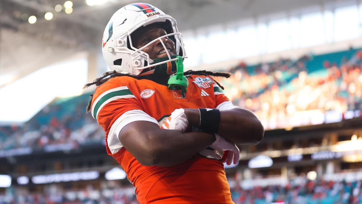 How Miami's Malachi Toney connects Canes' cherished past to present and future