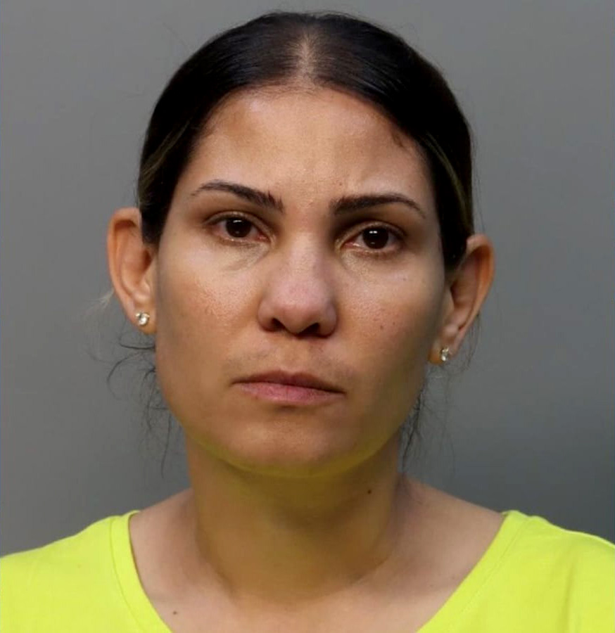 Mugshot of Maria Carla Rodriguez.