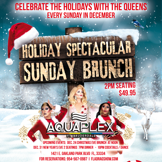 Holiday Spectacular Brunch Series at Aquaplex Fort Lauderdale at Aquaplex Fort Lauderdale Miami