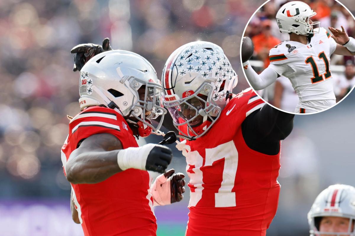 Miami vs. Ohio State prediction: Odds, picks, and best bet for Wednesday's College Football Playoff clash