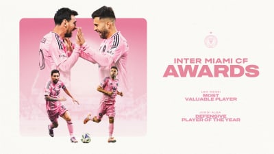 Leo Messi Named MVP, Jordi Alba Named Defensive MVP as Inter Miami CF Announces Club Awards