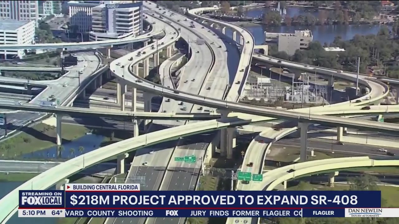 Central Florida Expressway Authority approves widening of SR-408