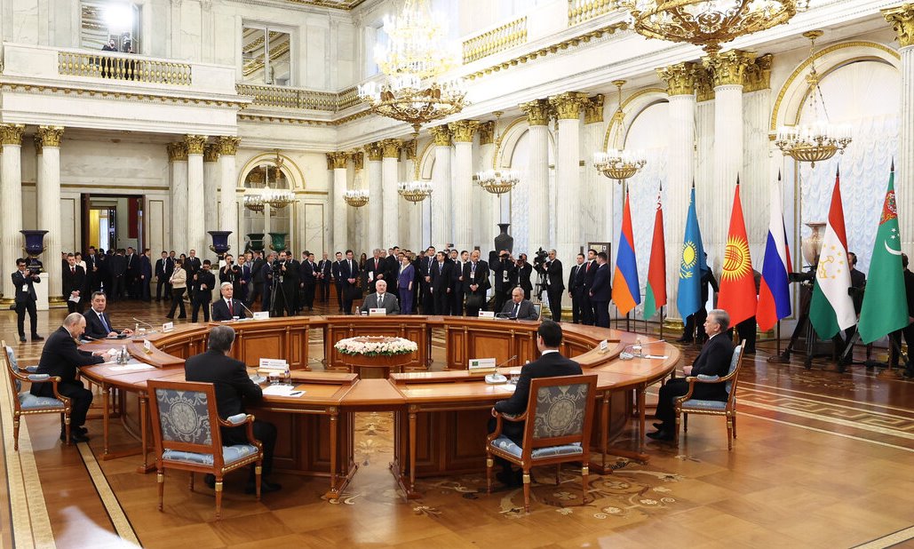 An informal meeting of the Heads of the CIS member states was held in St. Petersburg