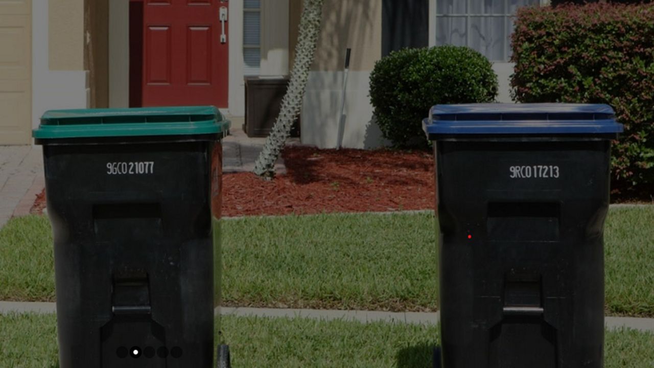 Changes are coming in curbside collection schedules in Orange County. (Courtesy of Orange County)