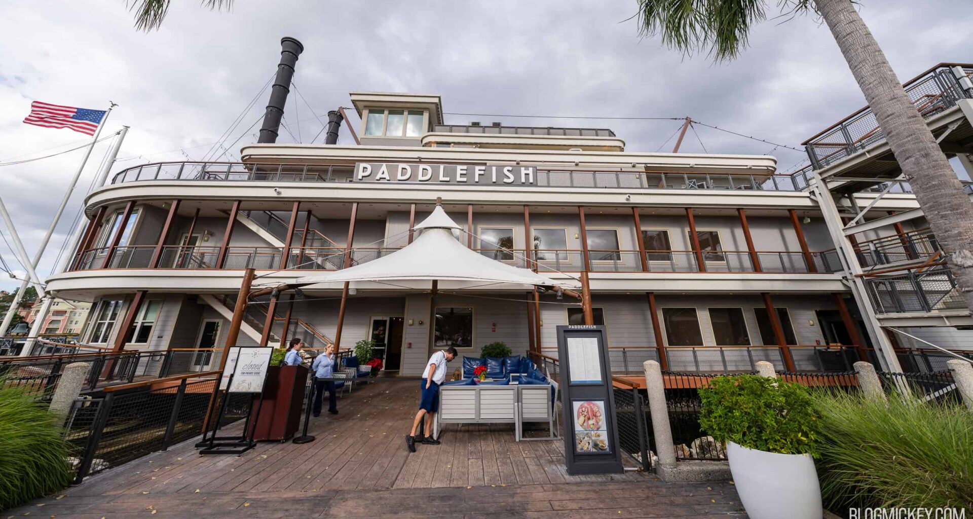 Paddlefish Restaurant Closed Unexpectedly at Disney Springs, Sewage Leak Reportedly to Blame