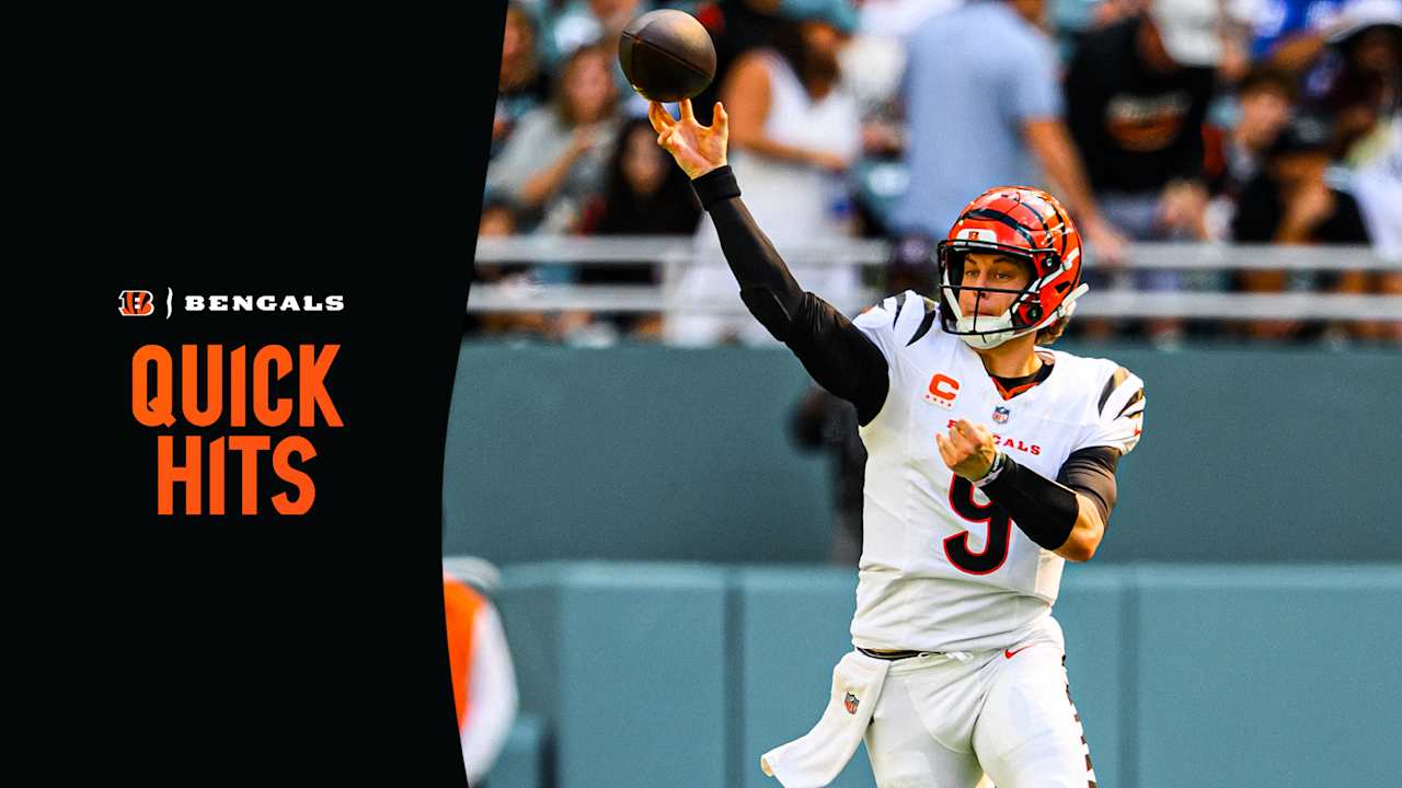 Postgame Quick Hits | Joe Burrow's Offense Complements Holiday Giving Defense In Rout Of Dolphins; Chase Brown's 7 Historic Minutes