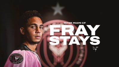 Inter Miami CF Signs Academy Product, MLS Cup Champion Ian Fray to Contract Extension
